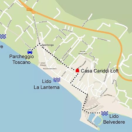 Cariddi Loft Apartman Sperlonga Kültér fotó
